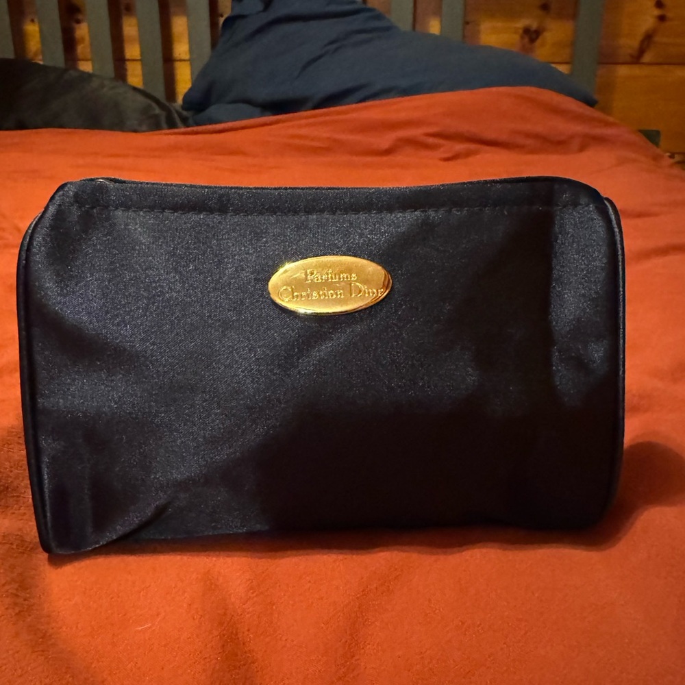 Vintage Parfums Christian Dior cosmetics bag